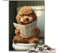 1000 Piece Jigsaw Puzzles for Teenagers Cute Goldendoodle, for Age 14 Years And over Home Decor As A Gift for The Whole Family And Friends (size 50x75cm)
