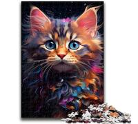 1000 Piece Jigsaw Puzzles for Teenagers Cute Kitten Teenager Jigsaw,Relax Games Is Ideal As A Gift for The Whole Family (75x50cm)