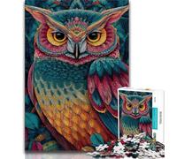 1000 Piece Jigsaw Puzzles for Teenagers Cute Little Owl 1000 Pieces for Adults,Fun Activity for Home, Rainy Days Toys, Birthday Gifts 38x26cm