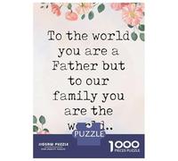 1000 Piece Jigsaw Puzzles for Teenagers Dad Father Day Adult Puzzles Relaxing Games Enhance Memory Help The Brain Exercise 70x50cm/1000pcs