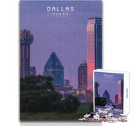 1000 Piece Jigsaw Puzzles for Teenagers Dallas Beautiful Design Game Difficult Challenge Gift For Birthdays Size 50x75cm