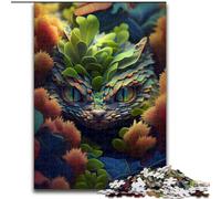 1000 Piece Jigsaw Puzzles for Teenagers Dangerous Space Snake, Analysis And Logic with Fully Interlocking Randomly Shaped Pieces for And Age 14 Years Up (Size 26x38cm)