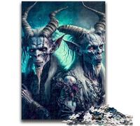 1000 Piece Jigsaw Puzzles for Teenagers Dark Lord Challenging Game Toys for Is Ideal As A Gift for The Whole Family 26x38cm