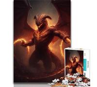 1000 Piece Jigsaw Puzzles for Teenagers Demon,Challenging To Complete But Fun And Humorous Birthday Present,Gifts,Wall Art (38x26cm)