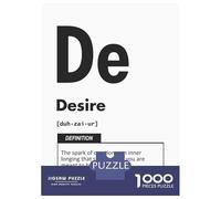 1000 Piece Jigsaw Puzzles for Teenagers Desire Element - Manifestation, Law Of Attraction Jigsaw for Adults Hands-on Game Pattern Assembly for Birthday, Chrismas 52x38cm/1000pcs