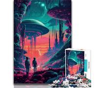 1000 Piece Jigsaw Puzzles for Teenagers Discover UFOs 1000 Pieces for Teenagers,Secret Santa Gifts for Age 14 Years Up 38x26cm