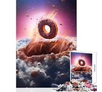 1000 Piece Jigsaw Puzzles for Teenagers Donut Asteroid Jigsaw Puzzles for Adults Stress Reliever Parent-child Interaction Birthday Present, Gifts, (50x75cm)