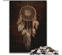 1000 Piece Jigsaw Puzzles for Teenagers Dream Catcher Oil Painting, Learning Educational Is Ideal As A Gift for The Whole Family (Size 50x75cm)
