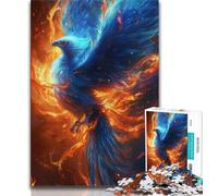 1000 Piece Jigsaw Puzzles for Teenagers Dream Phoenix 1000 Piece Puzzle,Challenging Game for Is Ideal As A Gift for The Whole Family 75x50cm
