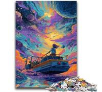 1000 Piece Jigsaw Puzzles for Teenagers Dream Ship Decompressing Intellectual Educational Toy Secret Santa Gifts 50x75cm