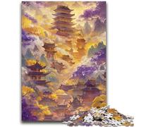 1000 Piece Jigsaw Puzzles for Teenagers Dream Temple Educational Family Game Is Ideal As Gifts for The Whole Family for 14+ 50x75cm