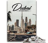 1000 Piece Jigsaw Puzzles for Teenagers Dubai 1000 Pieces for Teenagers,Secret Santa Gifts for Age 14 Years Up (26x38cm)