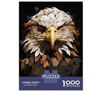 1000 Piece Jigsaw Puzzles for Teenagers Eagle Animals Jigsaw for Adults DIY Toys Pattern Assembly Help The Brain Exercise 52x38cm/1000pcs