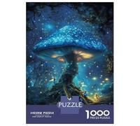1000 Piece Jigsaw Puzzles for Teenagers Enchanted Mushroom Glow Jigsaw for Adults Relax Games Hand Speed Race Deal As Gifts for The Whole Family 70x50cm/1000pcs