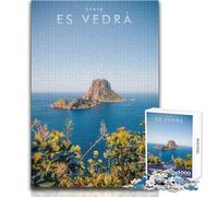 1000 Piece Jigsaw Puzzles for Teenagers Es Vedra Ibiza Beautiful Design Game Difficult Challenge Gift For Birthdays Size 38x26cm