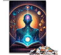 1000 Piece Jigsaw Puzzles for Teenagers Esoteric Zen Universe, Educational Toys for Is Ideal As A Gift for The Whole Family for And 14 Years Old (Size 50x75cm)