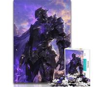 1000 Piece Jigsaw Puzzles for Teenagers Evil Knight,Help The Brain Exercise Addictive Toys to Cultivate Patience Artists Collection,Fine Art (75x50cm)