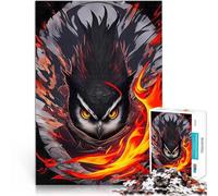 1000 Piece Jigsaw Puzzles for teenagers Evil Ninja Owl Herausfordernd Schwierig Tolle Geschenke und Spielzeuge75x50cm