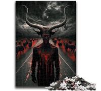 1000 Piece Jigsaw Puzzles for Teenagers Evil Ways Toys Educational Games Stress Relieving Parent-child Interaction for Ages 14+ 50x75cm