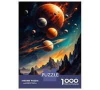 1000 Piece Jigsaw Puzzles for Teenagers Explore The Galaxy Space Adventure Adult Puzzles Toy Wall Decor A Work of Art for Birthday, Chrismas 52x38cm/1000pcs