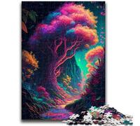 1000 Piece Jigsaw Puzzles for Teenagers Fairy Land Forest for And 14 Years And over Impossible Game Christmas Birthday Gift 26x38cm