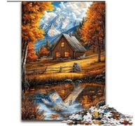 1000 Piece Jigsaw Puzzles for Teenagers Fall Farm,Help The Brain Exercise Addictive Toys to Cultivate Patience Wall Decoration 50x75cm