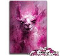 1000 Piece Jigsaw Puzzles for Teenagers Fantasy Alpaca 1000 Pieces for Teenagers,learning Educational for Is Ideal As A Gift for The Whole Family (50x75cm)