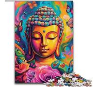 1000 Piece Jigsaw Puzzles for Teenagers Fantasy Buddha, Help The Brain Exercise Addictive Toys to Cultivate Patience Perfect Decoration 26x38cm