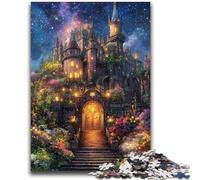 1000 Piece Jigsaw Puzzles for Teenagers Fantasy Castle Adult Puzzles,Learning Educational Toys Family Games Unique Birthday And Gifts (50x75cm)