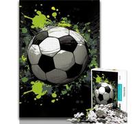 1000 Piece Jigsaw Puzzles for Teenagers Fantasy Football Adult Puzzles,Stress Reliever Staycation Kill Time Wishlist with Santa Claus (size 75x50cm)