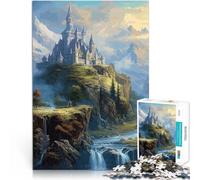 1000 Piece Jigsaw Puzzles for teenagers Fantasy Kingdom Land Familienspaß denn eignet sich ideal als Geschenk für die ganze Familie75x50cm