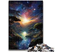 1000 Piece Jigsaw Puzzles for Teenagers Fantasy Landscape Nature Jigsaw,Educational Games Home Decoration Suitable for Desktop Decoration (50x75cm)