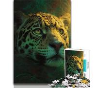 1000 Piece Jigsaw Puzzles for Teenagers Fantasy Leopard Teenager Jigsaw,Family Activity Fun at Home Activities, Birthday Present,Travel Gifts 75x50cm