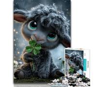1000 Piece Jigsaw Puzzles for Teenagers Fantasy Sheep,Learning Educational Toys Family Games Unique Birthday And Gifts 38x26cm