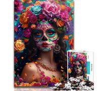 1000 Piece Jigsaw Puzzles for Teenagers Fantasy Skeleton Teenager Puzzles,Toys Educational Games Stress Relieving Unique Birthday And Gifts (size 75x50cm)