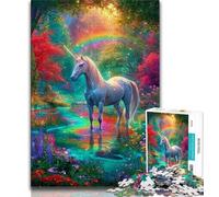 1000 Piece Jigsaw Puzzles for Teenagers Fantasy Unicorn Puzzles for Adults,Fun Present & Activity for Home,Toy for Rainy Days 38x26cm