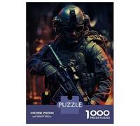 1000 Piece Jigsaw Puzzles for Teenagers Fires of War Jigsaw for Adults DIY Toys Pattern Assembly Help The Brain Exercise 52x38cm/1000pcs