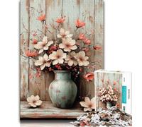 1000 Piece Jigsaw Puzzles for Teenagers Flower Art 1000 Piece Jigsaw,Family Activity Fun at Home Activities, Birthday Present,Travel Gifts (size 38x26cm)