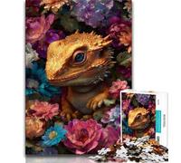 1000 Piece Jigsaw Puzzles for Teenagers Flowers And Baby Dragons Teenager Puzzles,Quiz Game for Is Ideal As A Gift for The Whole Family (size 38x26cm)