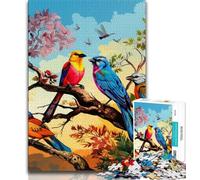 1000 Piece Jigsaw Puzzles for Teenagers Flowers Birds,Help The Brain Exercise Addictive Toys to Cultivate Patience Artists Collection,Fine Art (75x50cm)