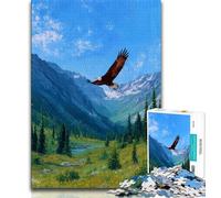 1000 Piece Jigsaw Puzzles for Teenagers Flying Eagle,Family Entertainment Toys Is Ideal As A Gift for The Whole Family (38x26cm)