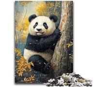 1000 Piece Jigsaw Puzzles for Teenagers Forest Panda Jigsaw,for Educational Game Challenge Toy Birthday Present, Gifts, Wall Art (75x50cm)