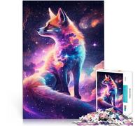 1000 Piece Jigsaw Puzzles for teenagers Fox Constellation Schwierig und herausfordernd Heimdekoration75x50cm
