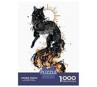 1000 Piece Jigsaw Puzzles for Teenagers Fox Fires Jigsaw for Adults Relax Games Hand Speed Race Deal As Gifts for The Whole Family 38x26cm/1000pcs
