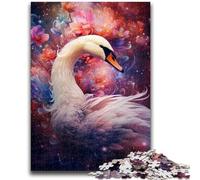 1000 Piece Jigsaw Puzzles for Teenagers Galaxies Swans 1000 Pieces for Adults,Fun Activity for Home, Rainy Days Toys, Birthday Gifts (50x75cm)