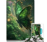 1000 Piece Jigsaw Puzzles for Teenagers Galaxy Butterfly 1000 Piece Puzzle,Artistic Wall Decor & Birthday Gift Idea for Friends, Home Office (size 75x50cm)