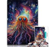 1000 Piece Jigsaw Puzzles for Teenagers Galaxy Octopus 1000 Pieces for Teenagers,learning Educational for Is Ideal As A Gift for The Whole Family 75x50cm