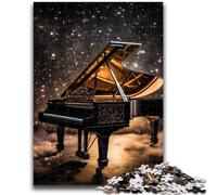 1000 Piece Jigsaw Puzzles for Teenagers Galaxy Piano Adult Puzzles,Challenging Game Gifts for Is Ideal As A Gift for The Whole Family (50x75cm)