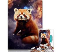 1000 Piece Jigsaw Puzzles for Teenagers Galaxy Red Panda,Family Entertainment Toys Is Ideal As A Gift for The Whole Family (75x50cm)