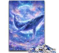 1000 Piece Jigsaw Puzzles for Teenagers Galaxy Whale Adult Jigsaw,Family Activity Fun at Home Activities, Birthday Present,Travel Gifts (38x26cm)